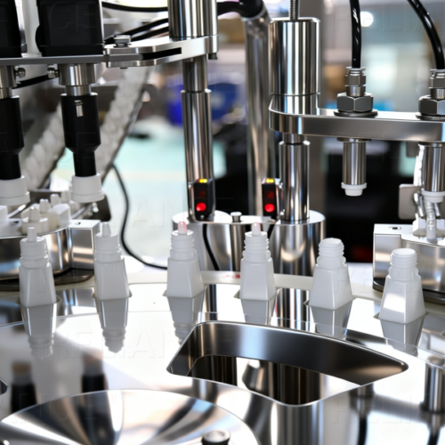 GMP Topical Tincture Filling Capping Machine - Topical Li...