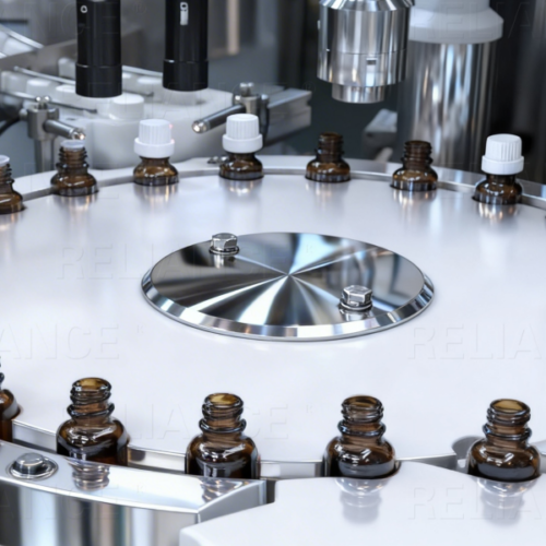 GMP Topical Tincture Filling Capping Machine - Topical Li...