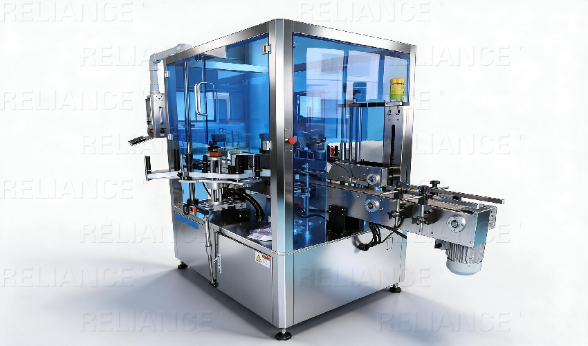 FDA Compliant BFS Labeling Machine with CCD Camera Inspection</trp-post-contai...