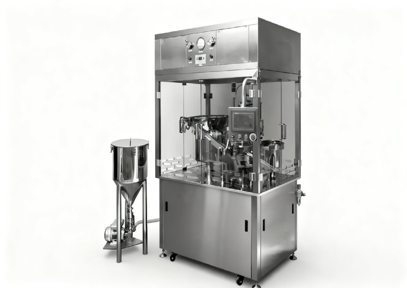 Sterile Pre-Syring Filling Stoppering Machine - Syring Fi...