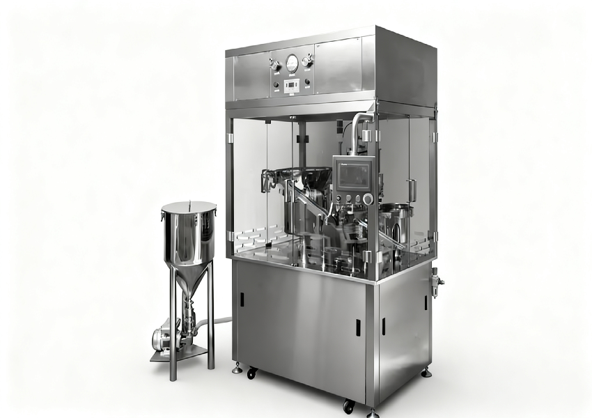 Sterile Pre-Syring Filling Stoppering Machine - Syring Fi...