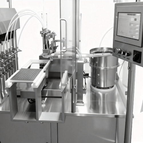 Sterile Pre-Syring Filling Stoppering Machine - Syring Fi...