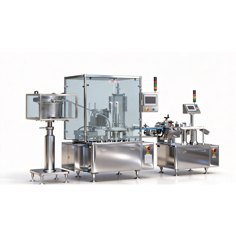 GMP Pharma Reagent Filling Capping Machine - Reagent Fill...