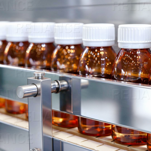 Linia do napełniania i zakręcania butelek z zawiesinami doustnymi dla przemysłu farmaceutycznego – Zawies...