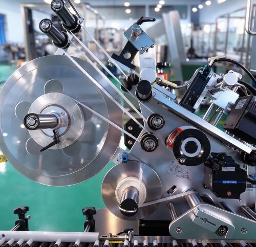 GMP Reagent Testing Tube Labeling Machine with CCD Camera Inspection</trp-post...