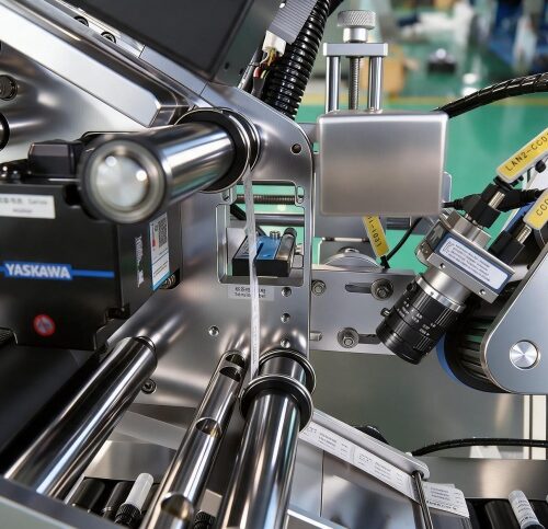 GMP Reagent Testing Tube Labeling Machine with CCD Camera Inspection</trp-post...