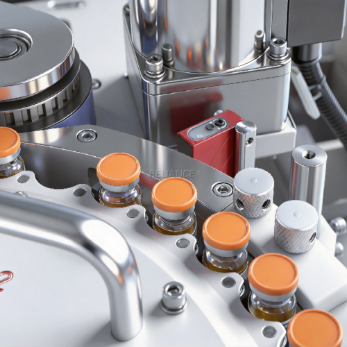 GMP Pharma Glass Vials High Speed Labeling Machine - Vial...