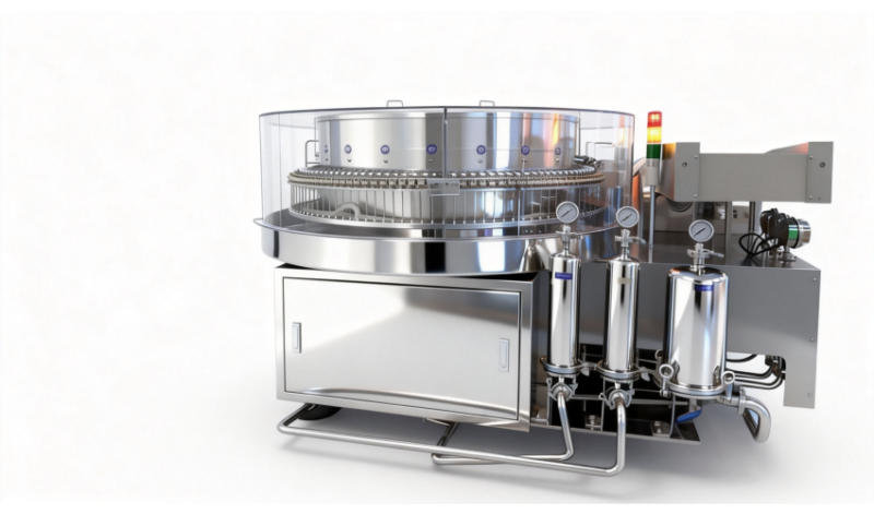 Glass Cartridge Vials Washing Machine - Bottle Washing Ma...