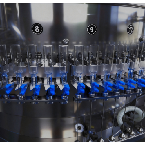 Glass Cartridge Vials Washing Machine - Bottle Washing Ma...