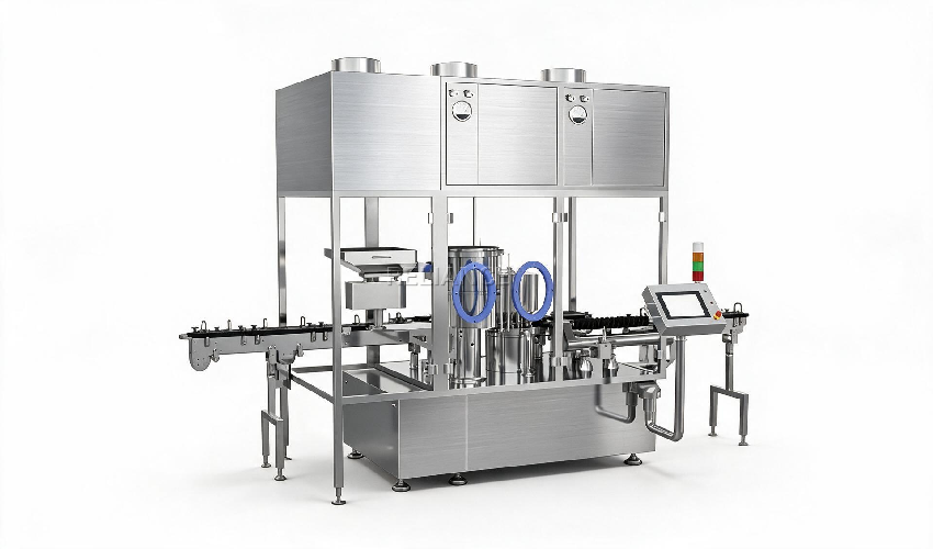 Aseptic Glass Vials Filling Stoppering Machine - Pharma F...
