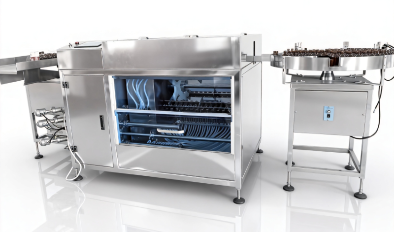 Amber Glass Dropper Bottle Washing Machine - Bottle Washing Machine - pharma-reliance.com
