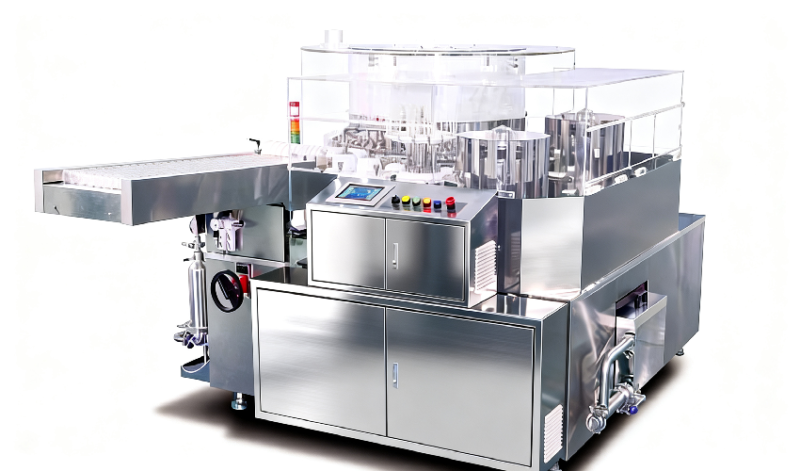 Roatry Washing Machine For Glass Vials - Bottle Washing M...